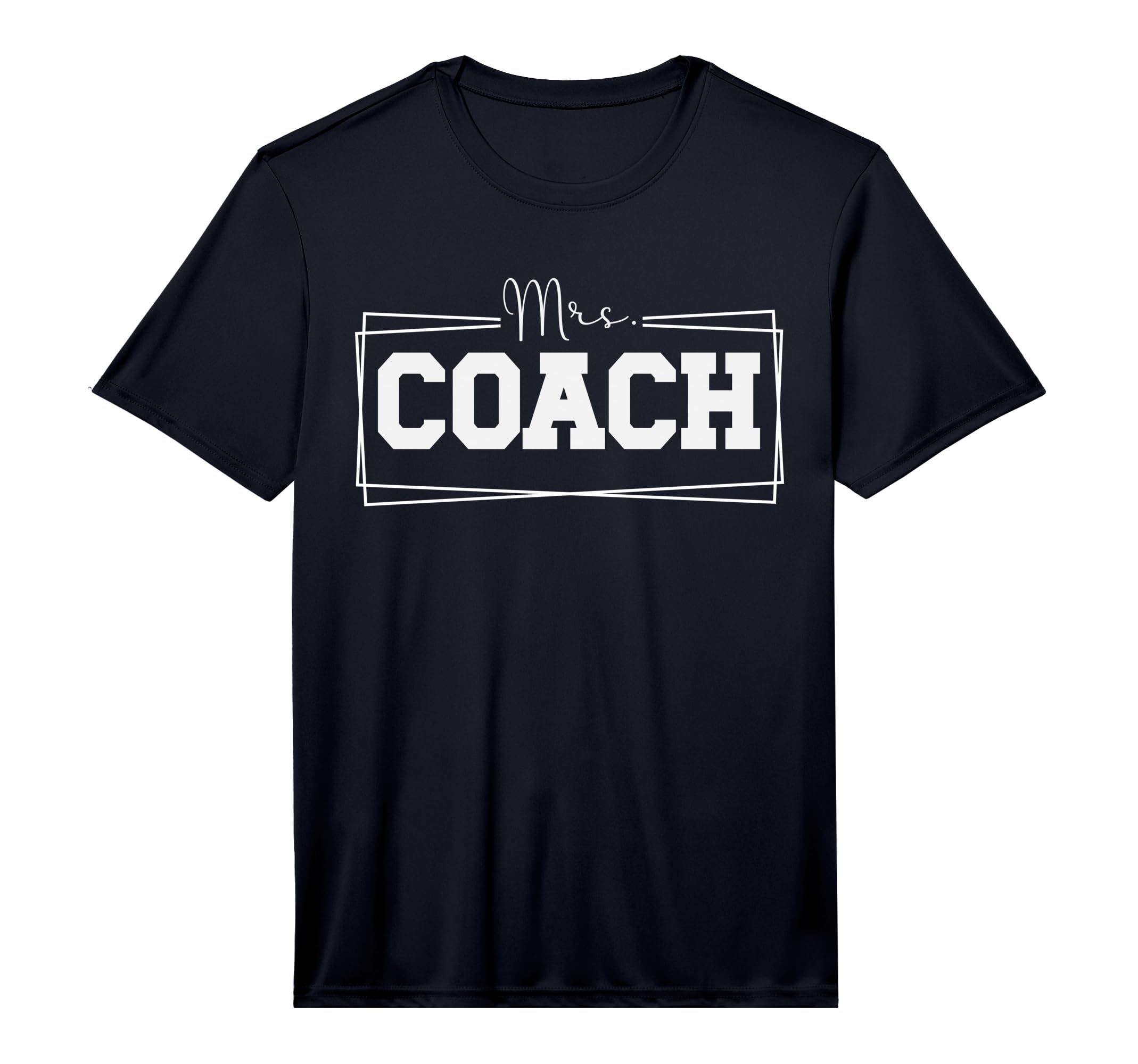 Mens Mrs Coach Soccer Coachs Wife Soccer T-Shirt - Graphic Print Men Women
