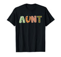 Sports Baller Auntie Aunt Birthday T-Shirt - Minimalist Print for Adults