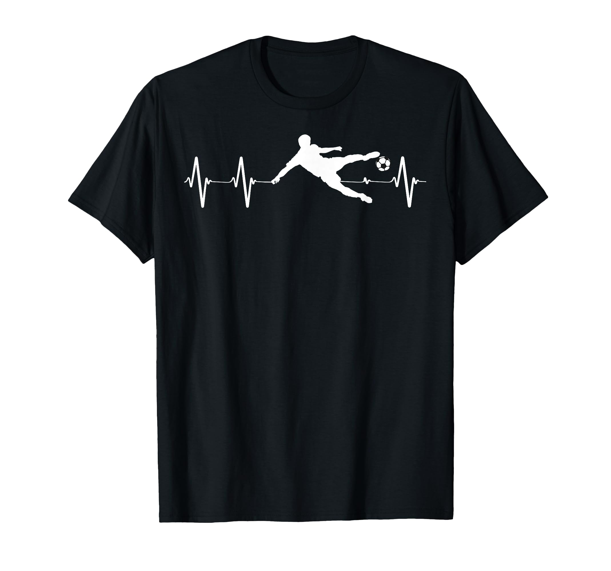 Funny Soccer Player T Shirts Soccer T-Shirt - Custom Art Print for Adults