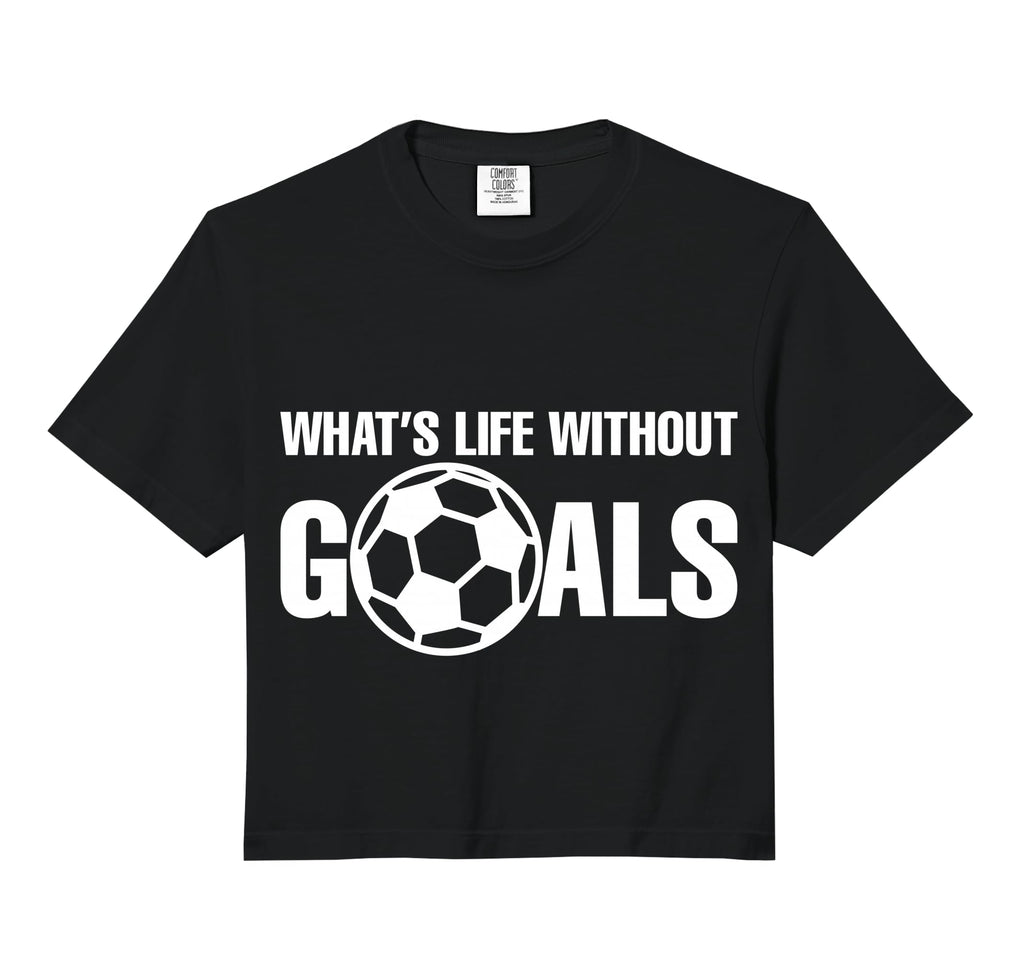 Whats Life Without Goals Soccer Sweatshirt - Custom Art Print Men Women
