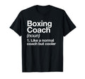 Boxing Coach Funny Sports T-Shirt - Aesthetic Graphic for Adults