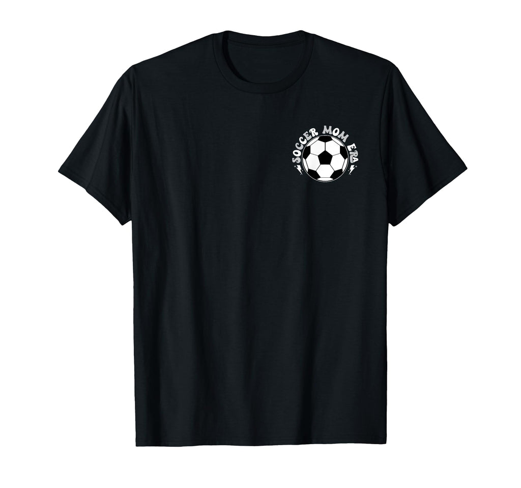 My Soccer Mom Era Groovy 2 Sides T-Shirt - Minimalist Print for Adults
