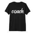 Coach Soccer American Flag Bandana T-Shirt - Aesthetic Graphic Unisex