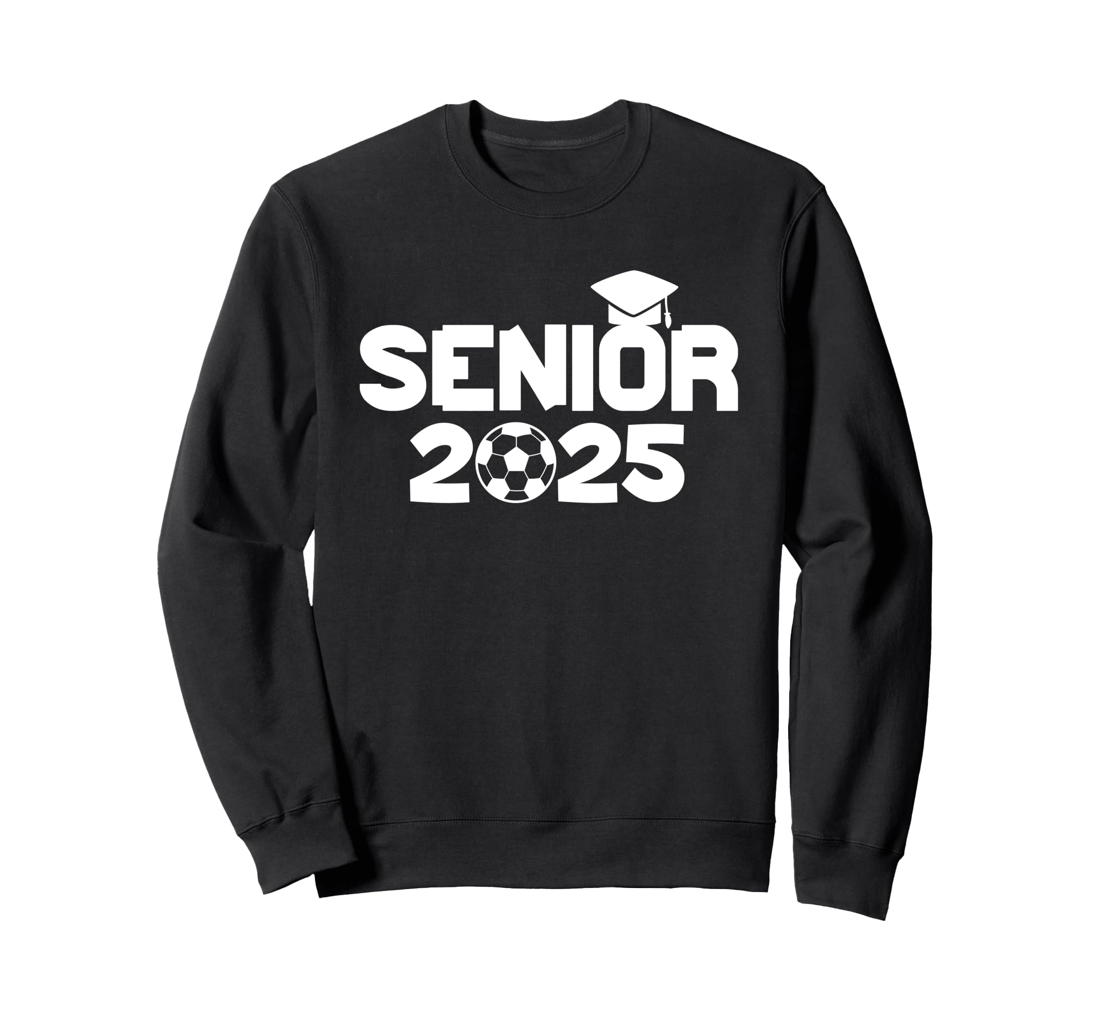 Class 2025 Soccer Graduation Sweatshirt - Casual Everyday Wear for Adults
