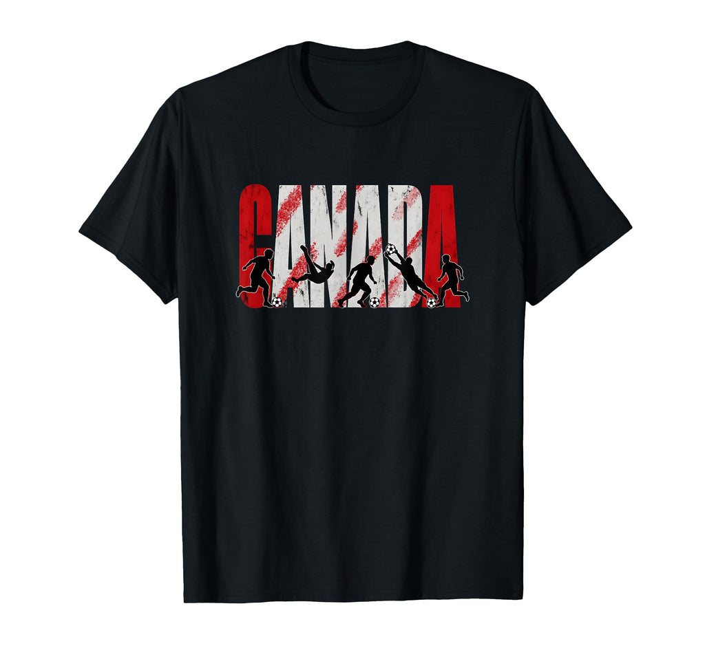 Canada Football Lovers 2026 Match T-Shirt - Minimalist Print for Adults