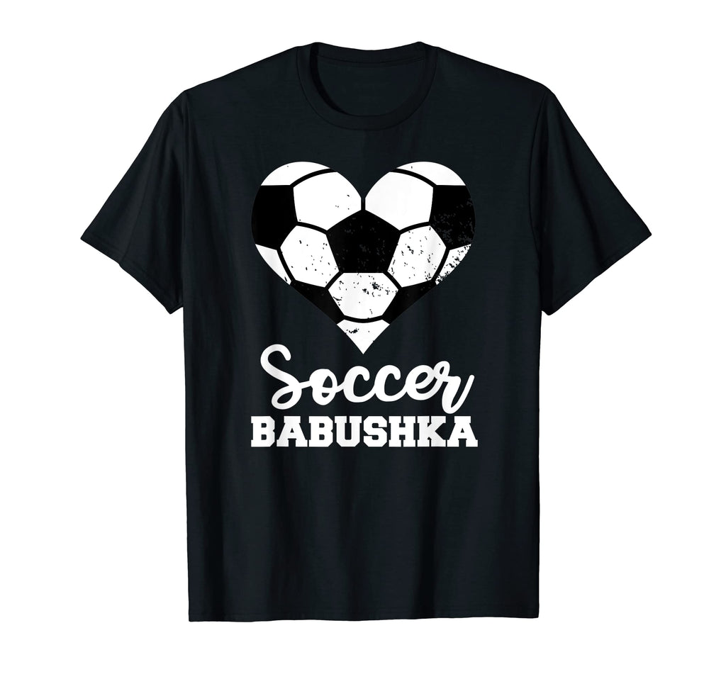 Soccer Babushka Funny Soccer Heart T-Shirt - Custom Art Print Unisex