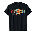Soccer Coach Instructional Soccer T-Shirt - Minimalist Print for Adults