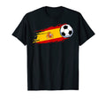 Spanish Flag Football Fan Soccer Team T-Shirt - Trendy Graphic for Adults
