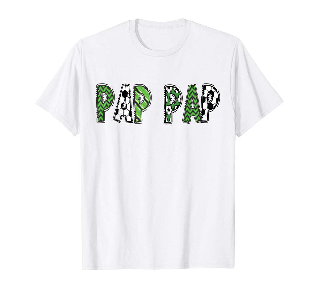 Soccer Pap Pap Birthday Soccer Player T-Shirt - Aesthetic Graphic Unisex