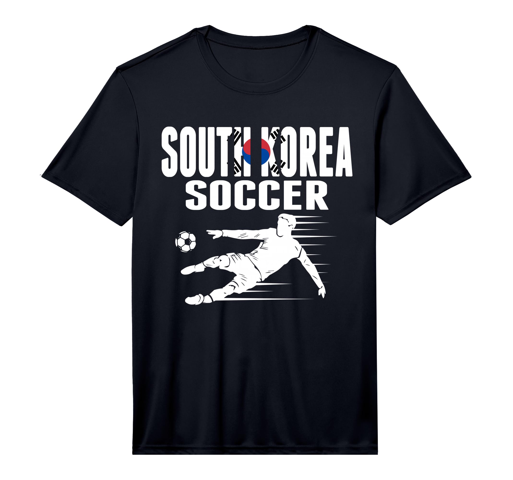 South Korea Soccer Lovers Jersey Korean T-Shirt - Novelty Apparel Unisex