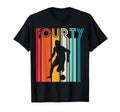 40 Years Soccer Gift 40Th Birthday T-Shirt - Minimalist Print Unisex