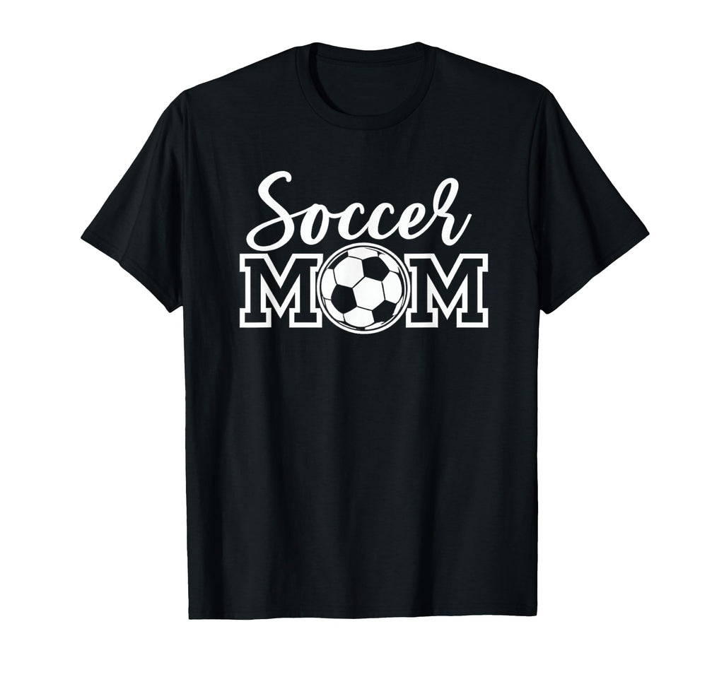 Soccer Mom White Sports Mom Game Day T-Shirt - Aesthetic Graphic Unisex