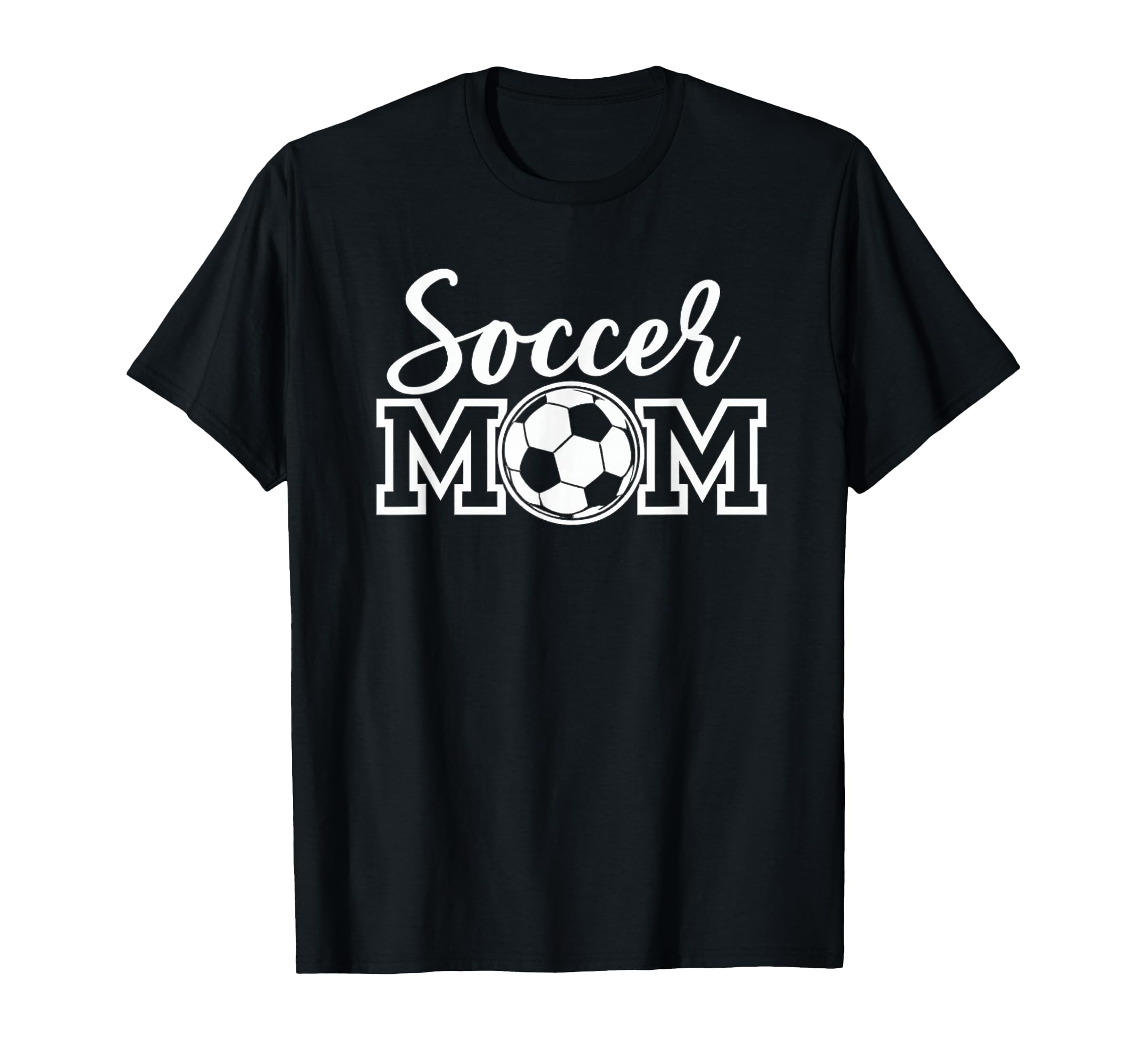 Soccer Mom White Sports Mom Game Day T-Shirt - Aesthetic Graphic Unisex