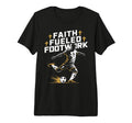 Christian Soccer Player Religious T-Shirt - Custom Art Print Men Women