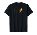 Soccer Player Gift Lgbt Heartbeat Soccer T-Shirt - Custom Art Print Unisex