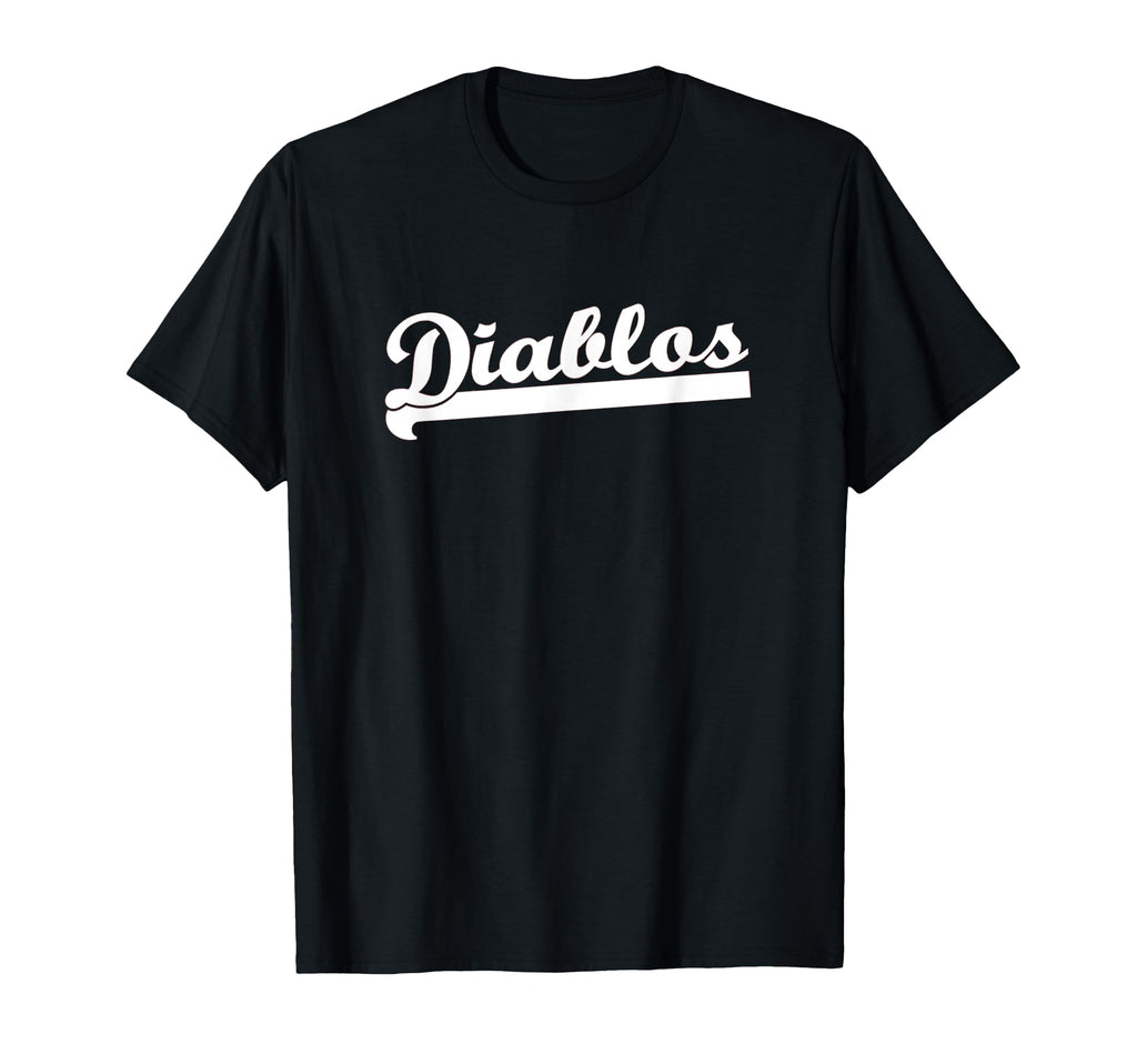 Diablos Soccer Baseball Rugby T-Shirt - Casual Everyday Wear Men Women