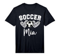 Soccer Mia Matching Family Soccer T-Shirt - Trendy Graphic for Adults