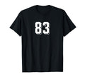 Number 83 80S 90S Soccer Team Jersey T-Shirt - Novelty Apparel Men Women
