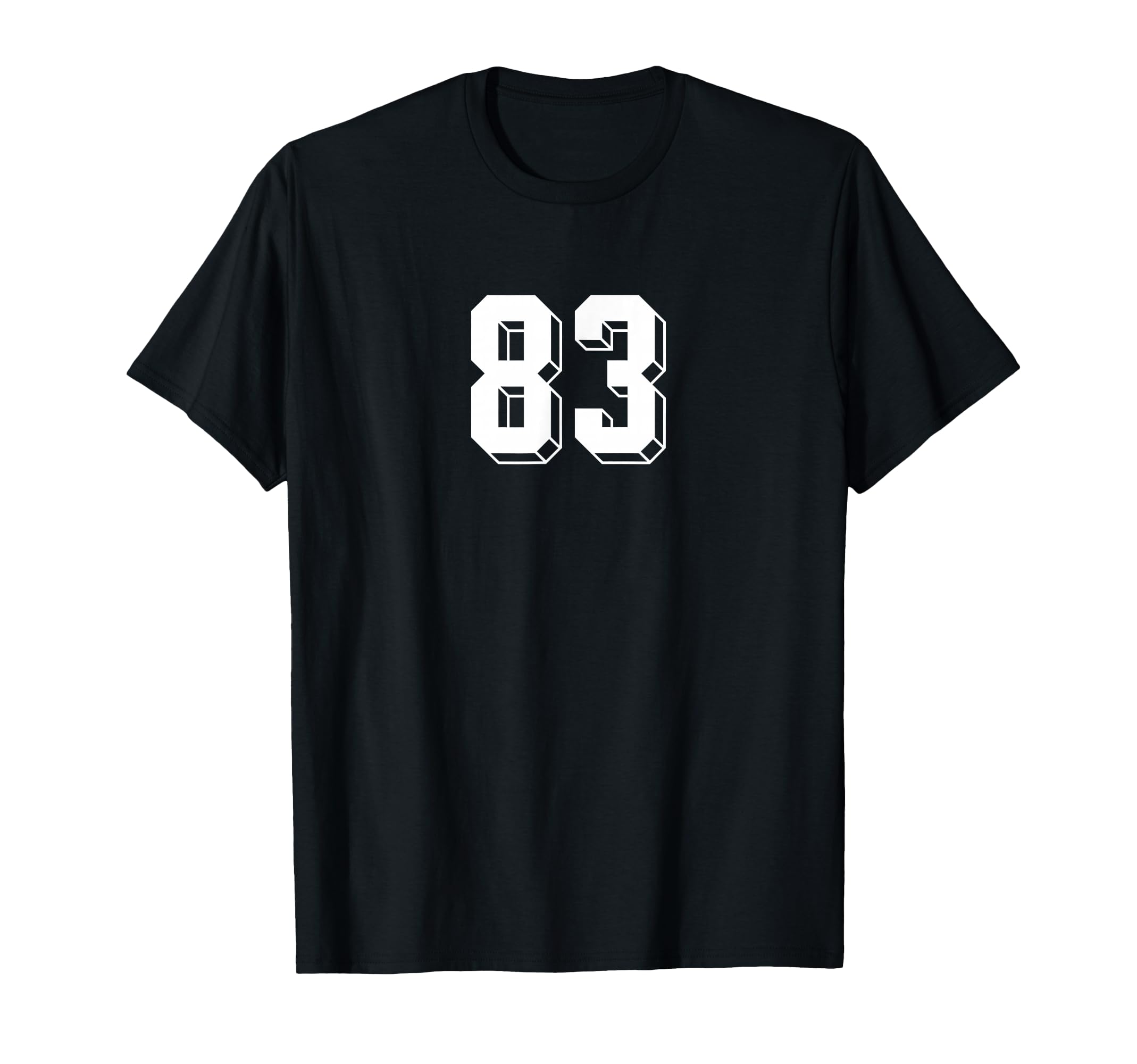 Number 83 80S 90S Soccer Team Jersey T-Shirt - Novelty Apparel Men Women