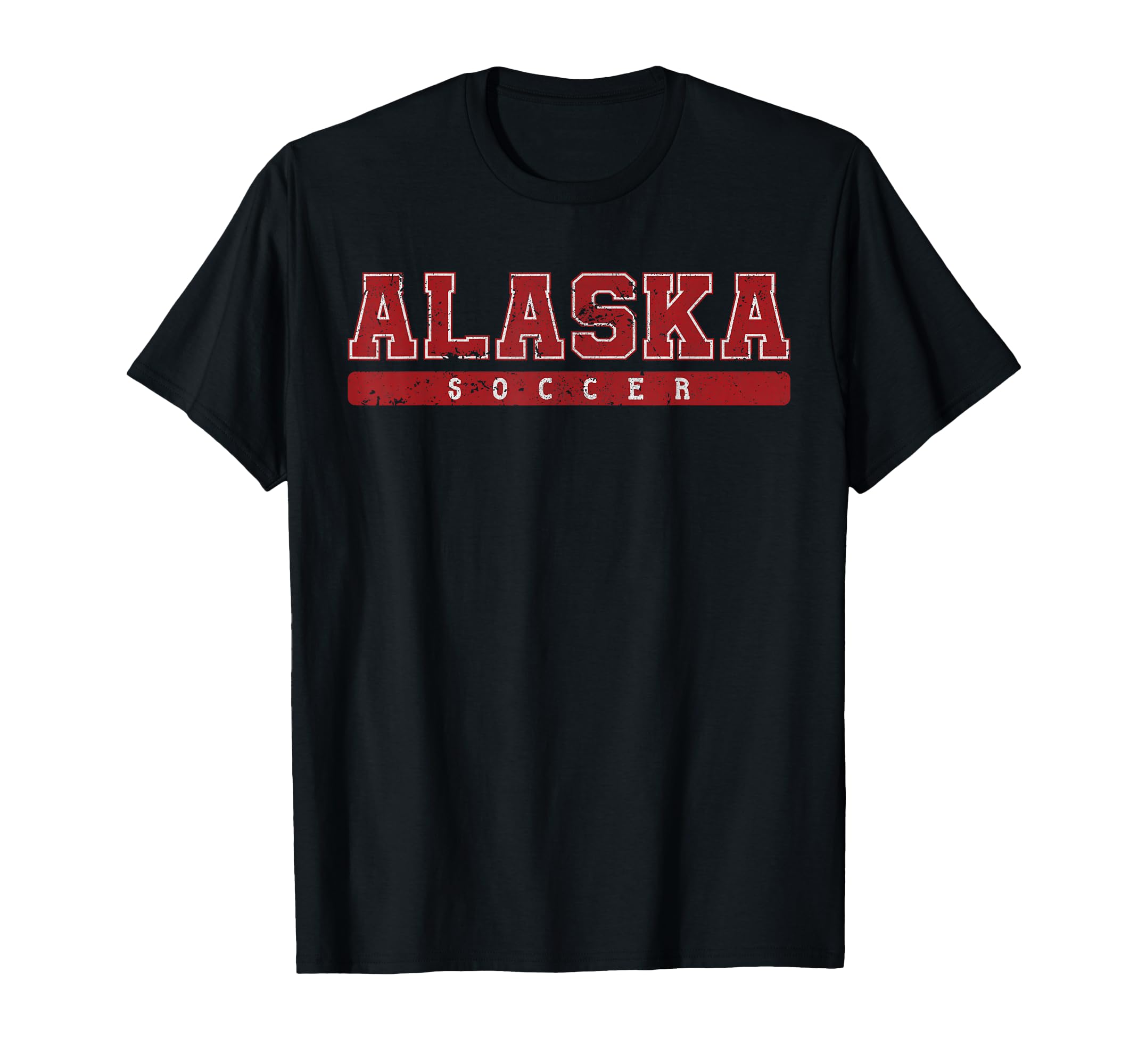 Alaska Soccer Tees Tanks Tops Hoodie - Minimalist Print for Adults