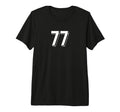 Number 77 80S 90S Soccer Team Jersey T-Shirt - Aesthetic Graphic Unisex