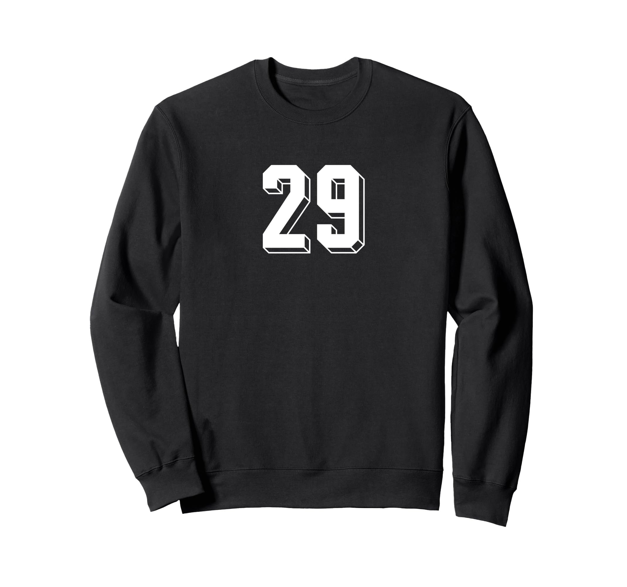 Number 29 80S 90S Soccer Team Sweatshirt - Trendy Graphic for Adults
