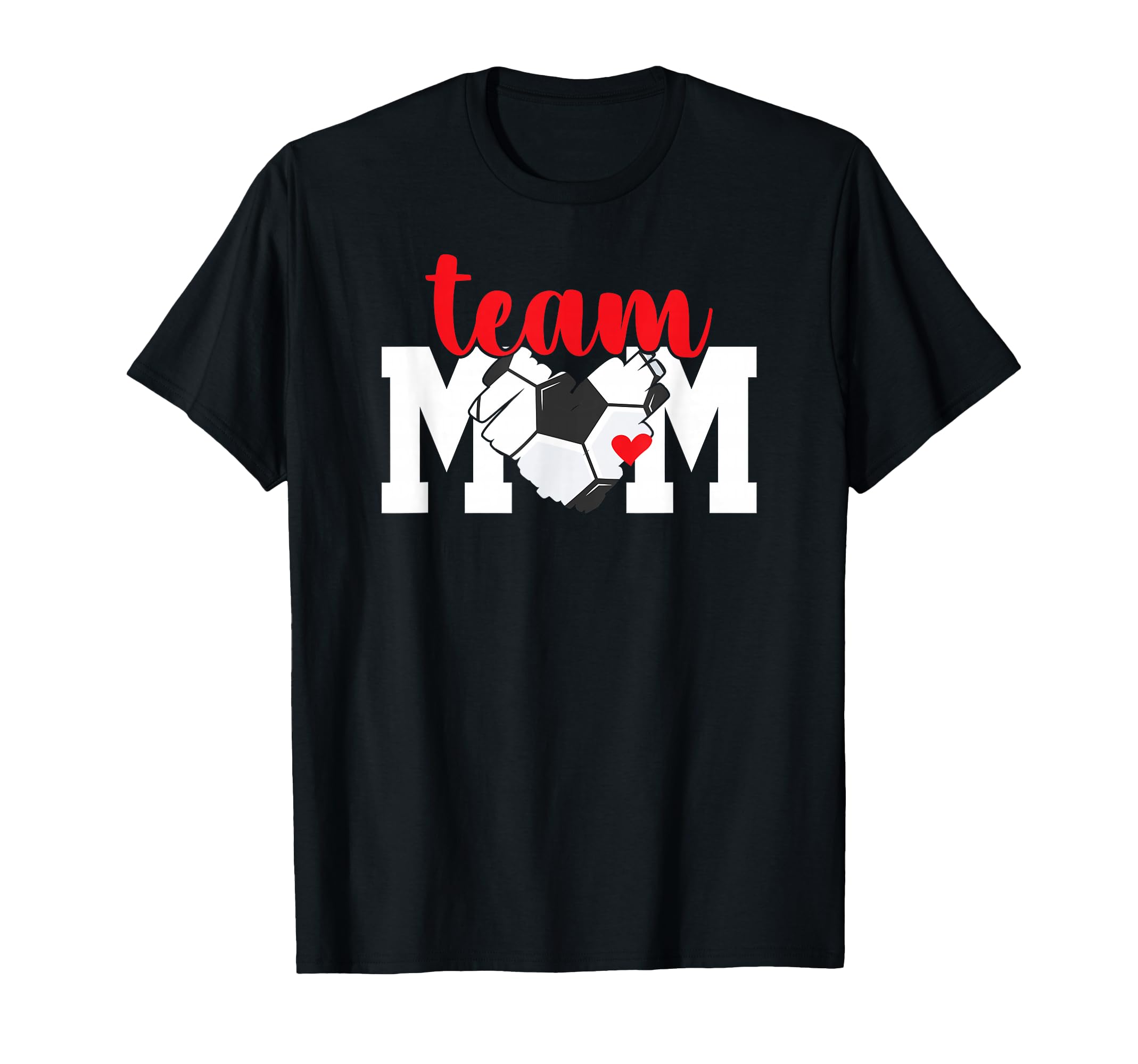 Soccer Team Mom Appreciation T-Shirt - Casual Everyday Wear for Adults