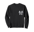 Soccer Grandma Coquette Bow Front Sweatshirt - Unique Graphic for Adults
