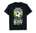 Great Grandpa Birthday Soccer Player T-Shirt - Streetwear Style Men Women