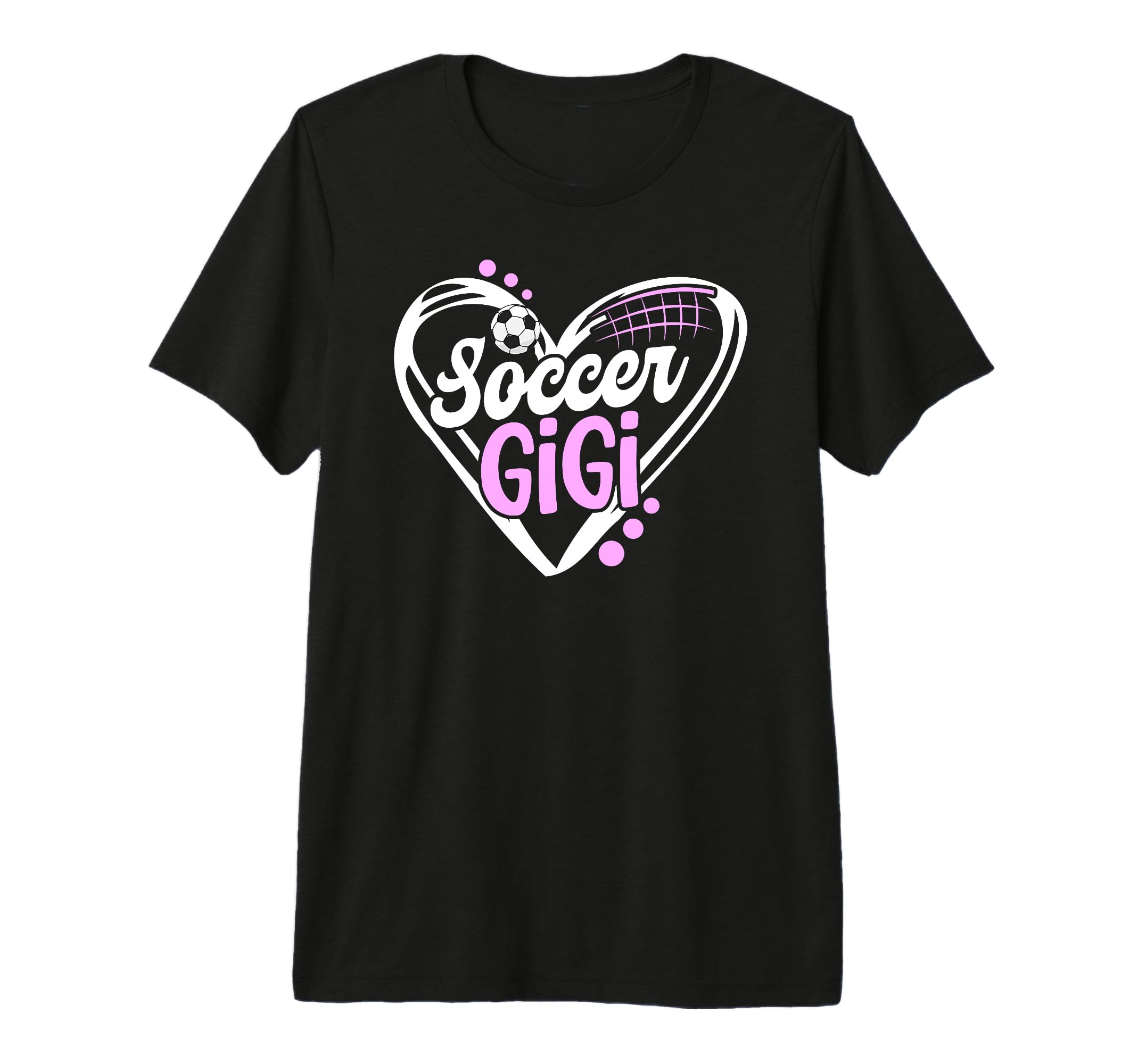 Soccer Gigi Heart Gigi Soccer Player T-Shirt - Aesthetic Graphic Unisex