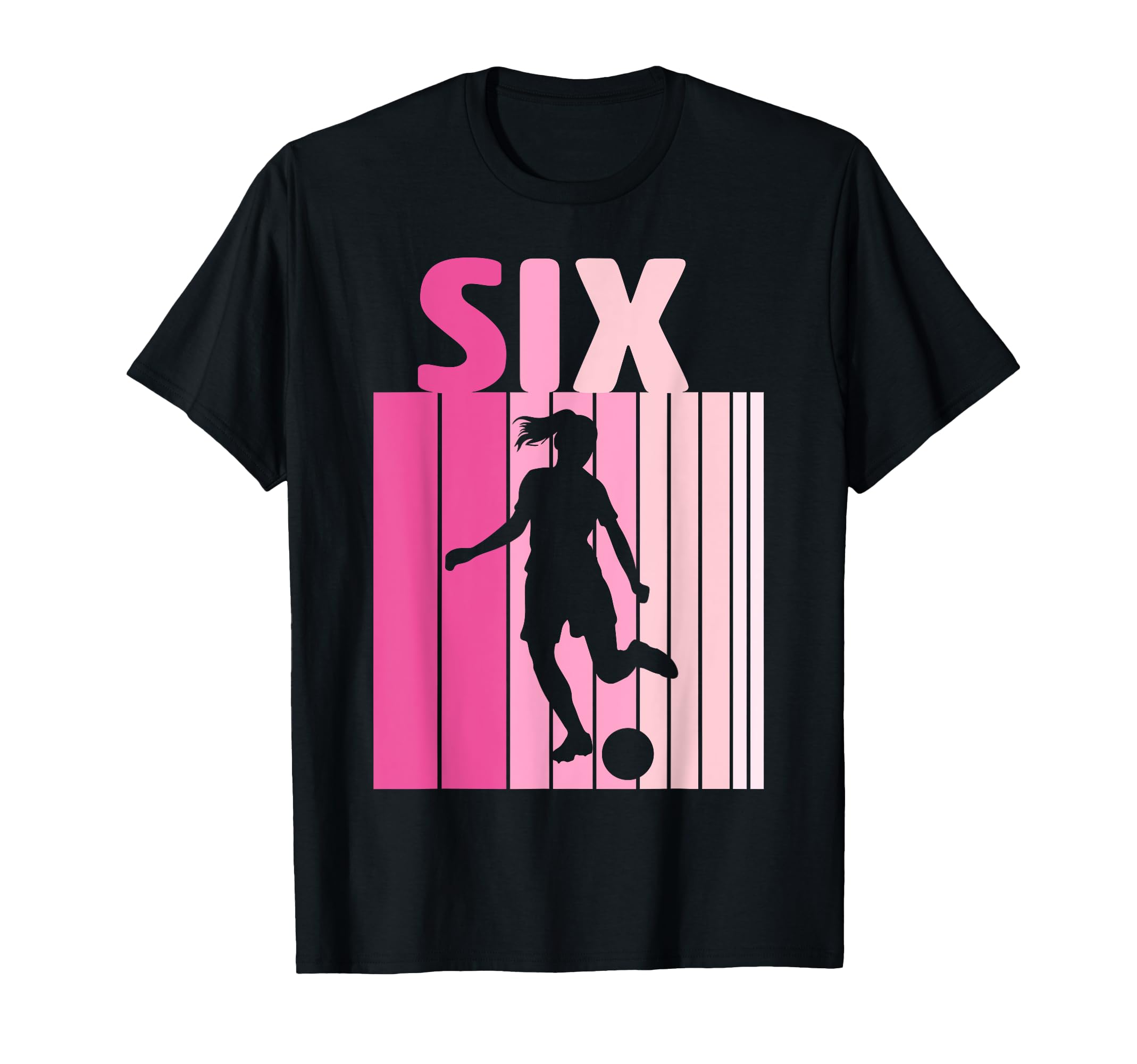 Six Soccer 6Th Bday Party 6 Years Old T-Shirt - Streetwear Style Unisex