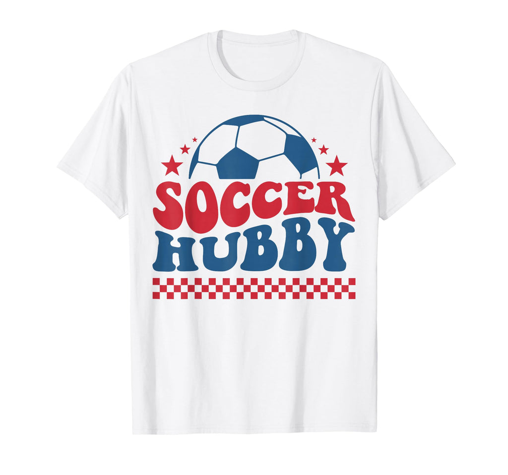Soccer Hubby Soccer Husband Support T-Shirt - Novelty Apparel Unisex