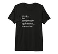 Soccer Striker Definition Futbol T-Shirt - Aesthetic Graphic for Adults