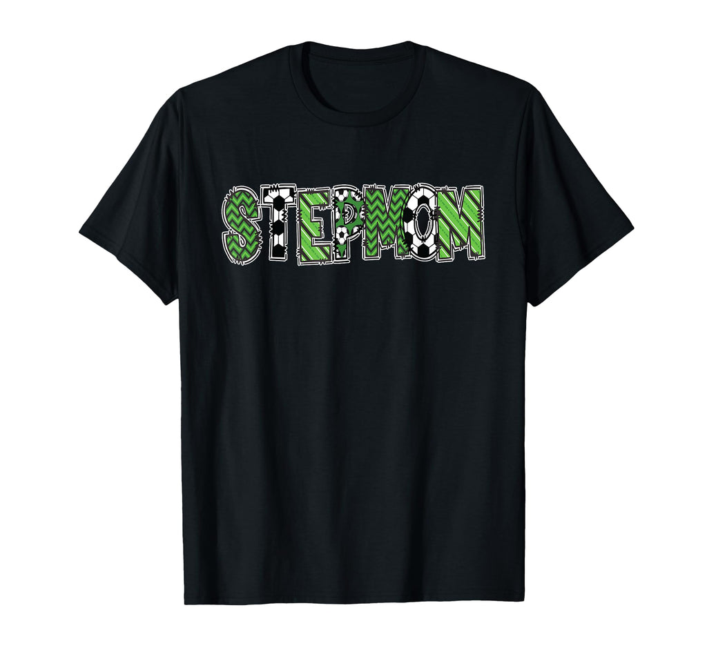 Soccer Stepmother Stepmom Birthday T-Shirt - Custom Art Print for Adults