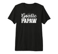 Mens Soccer Goalie Papaw Soccer T-Shirt - Trendy Graphic Men Women