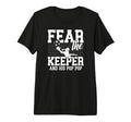 Mens Fear Soccer Keeper Pop Pop Grandpa T-Shirt - Minimalist Print Unisex