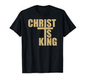 Christ Is King Jesus Is King Cross T-Shirt - Aesthetic Graphic for Adults