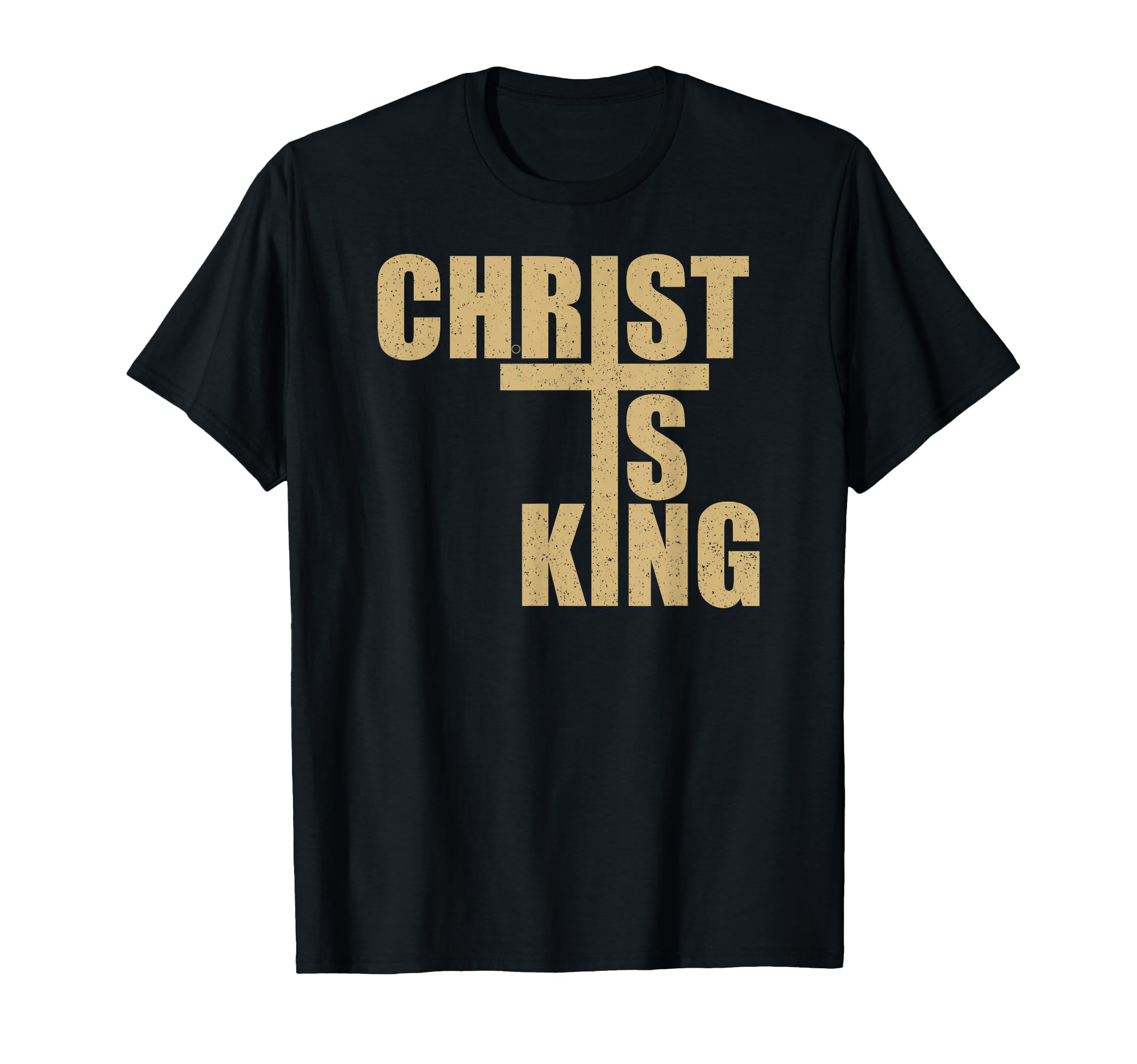 Christ Is King Jesus Is King Cross T-Shirt - Aesthetic Graphic for Adults