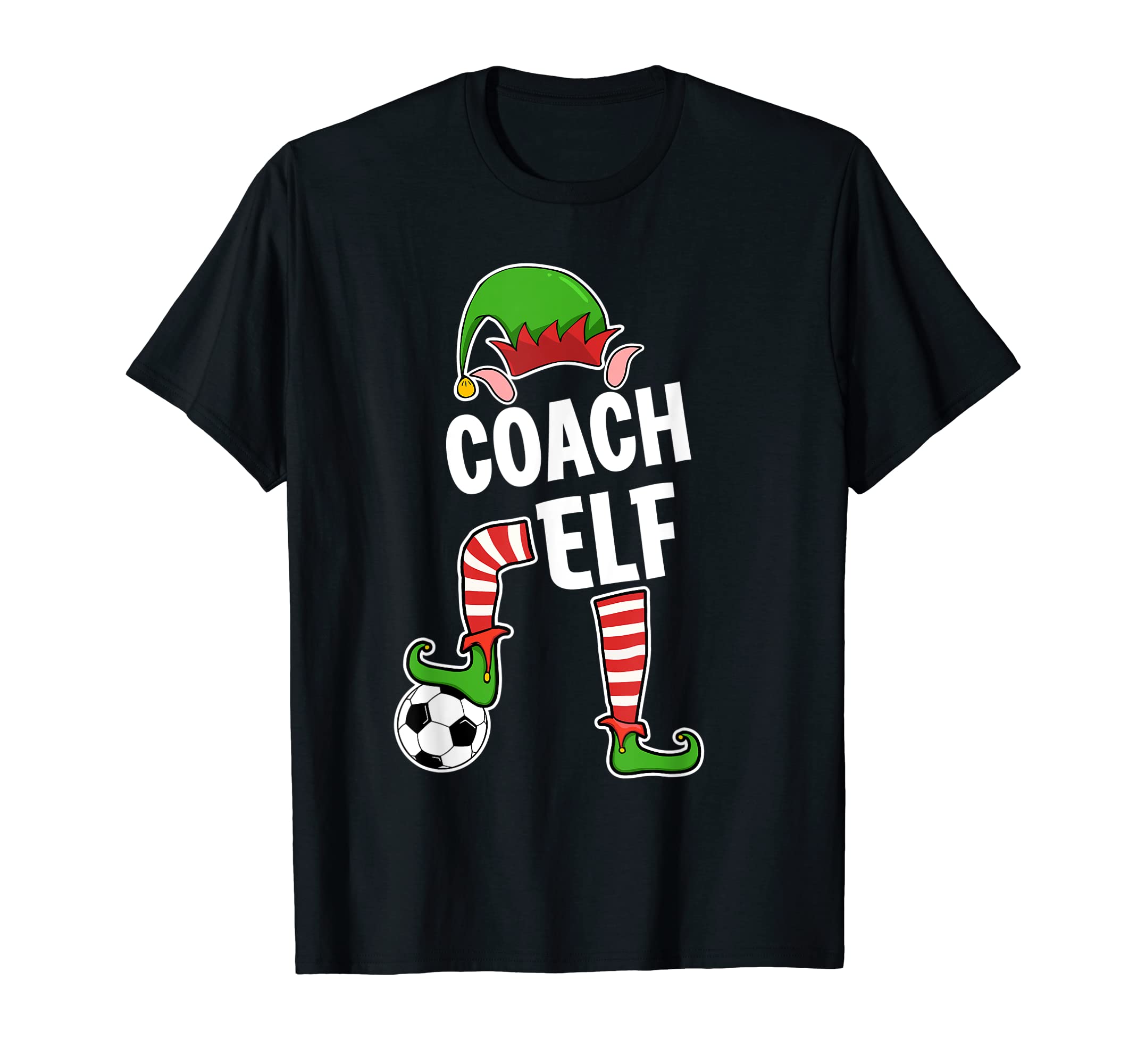 Soccer Elf Soccer Coaches Elf T-Shirt - Streetwear Style Unisex