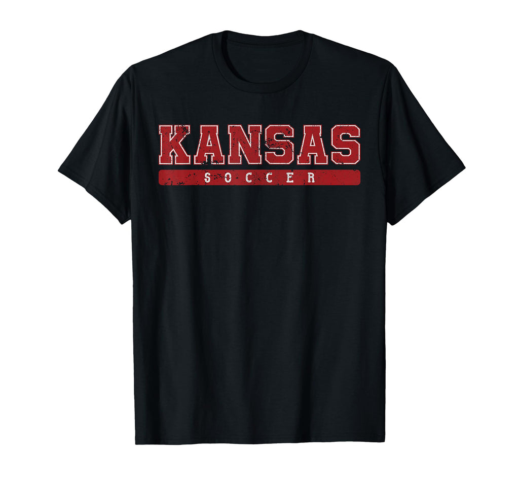 Kansas Soccer Tees Tanks Tops Sweatshirt - Unique Graphic for Adults