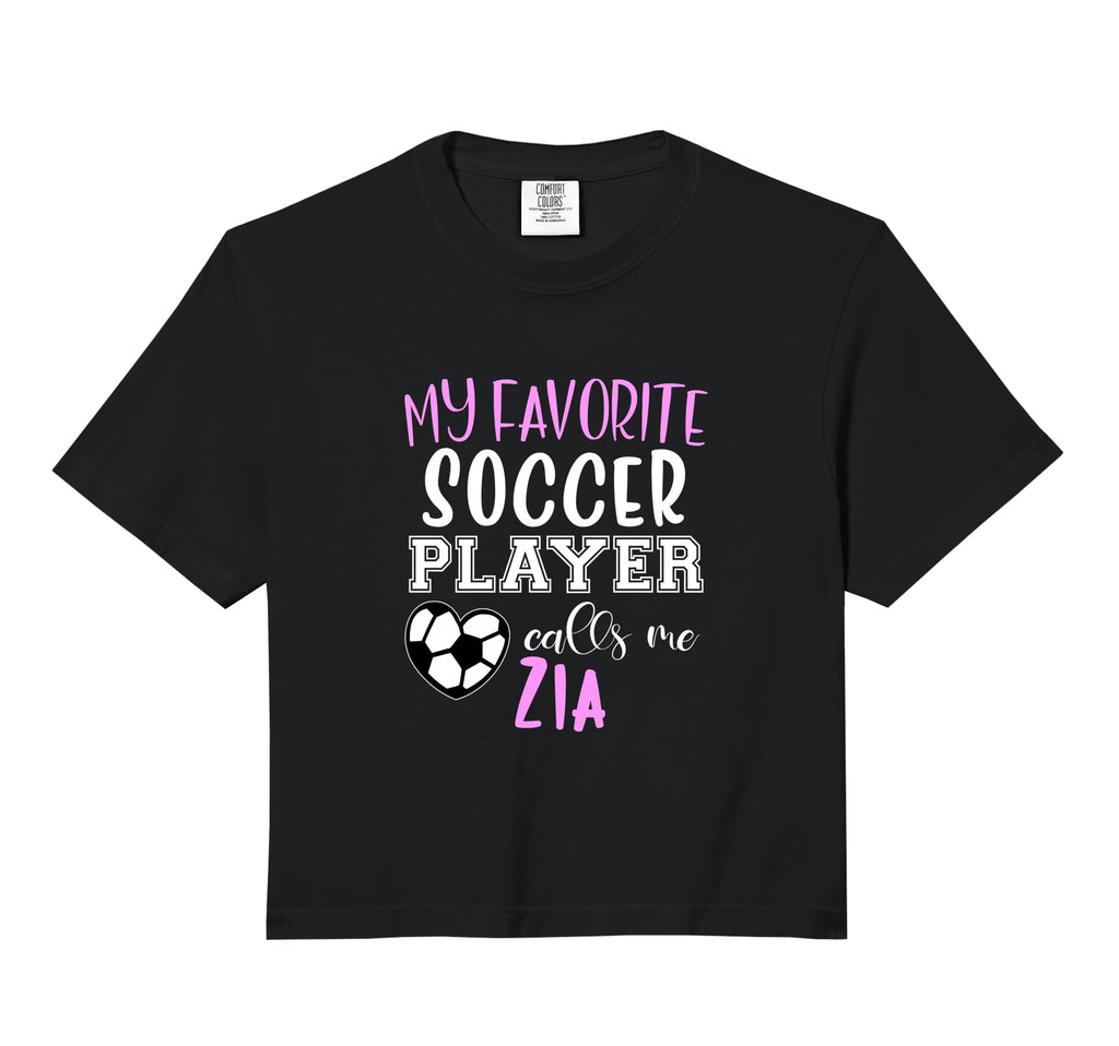 My Favorite Soccer Player Call Me Zia Hoodie - Aesthetic Graphic Men Women