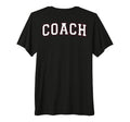 Coach Sports Trainer Varsity White T-Shirt - Custom Art Print for Adults