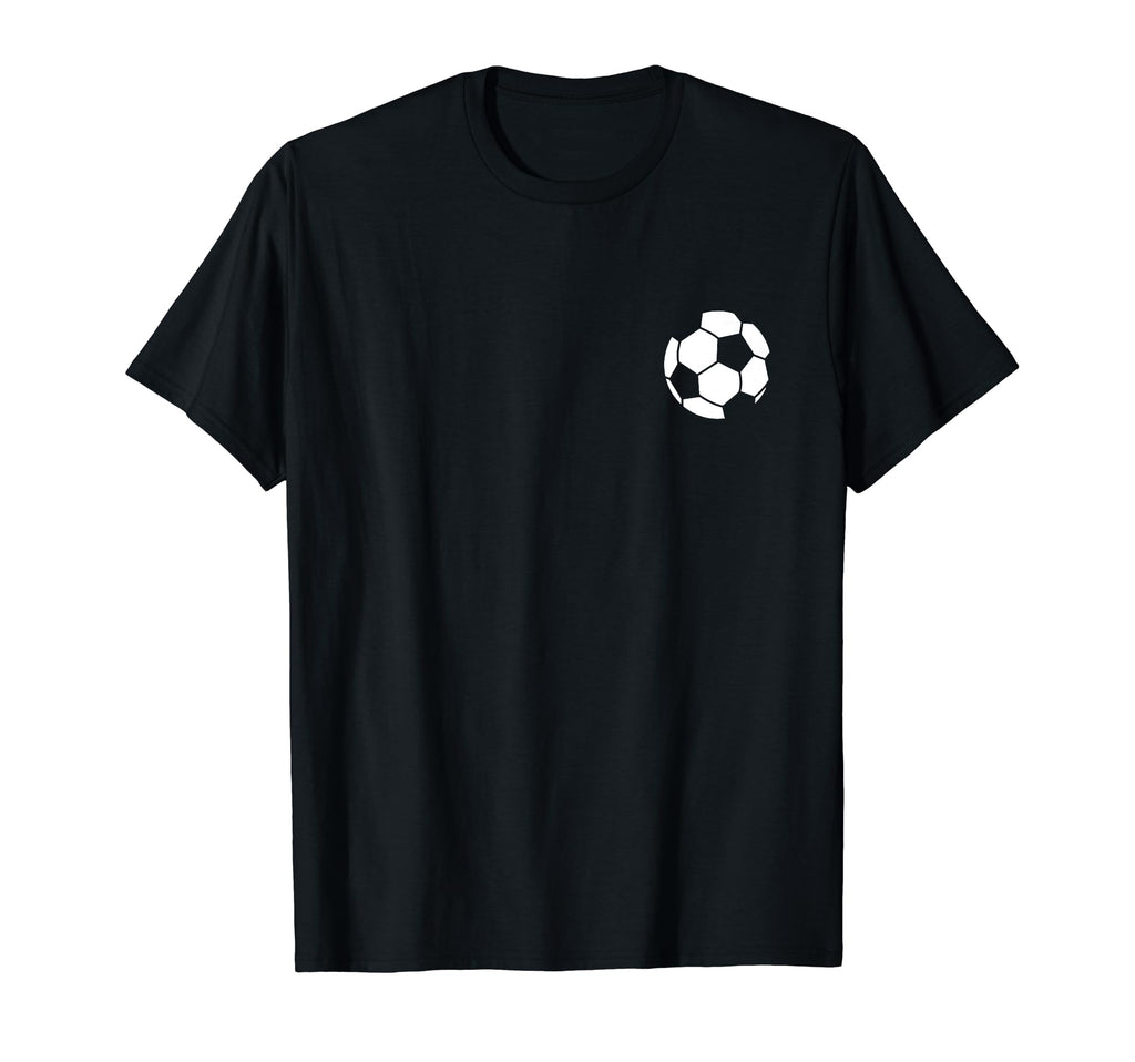 Soccer Ball Desing Funny Soccer Fan T-Shirt - Trendy Graphic for Adults