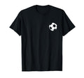Soccer Ball Desing Funny Soccer Fan T-Shirt - Fun Novelty Design Men Women