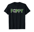 Soccer Grandpa Poppy Birthday Party T-Shirt - Graphic Print Unisex