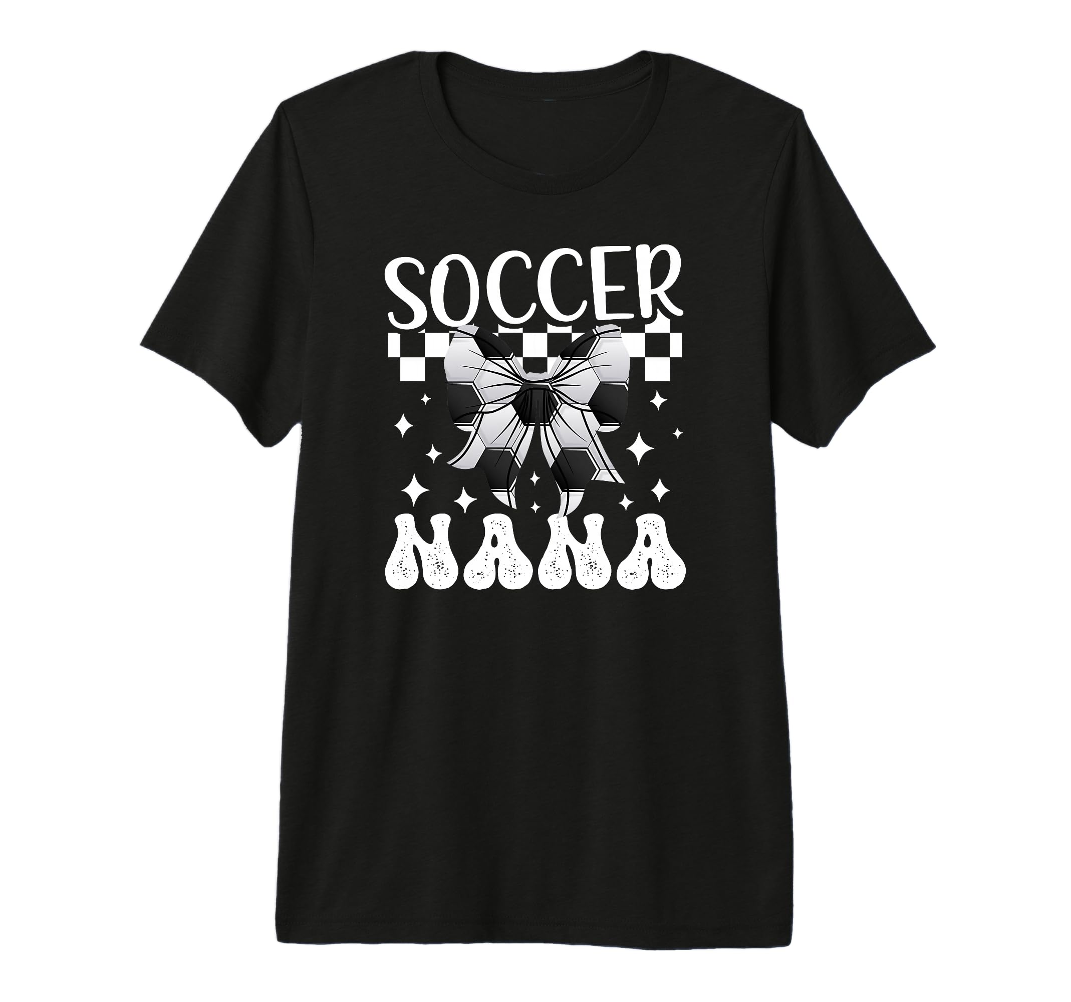Soccer Nana Coquette Nana Soccer Player T-Shirt - Unique Graphic Unisex