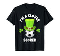 Soccer Forward Im Clover Scorer T-Shirt - Aesthetic Graphic for Adults