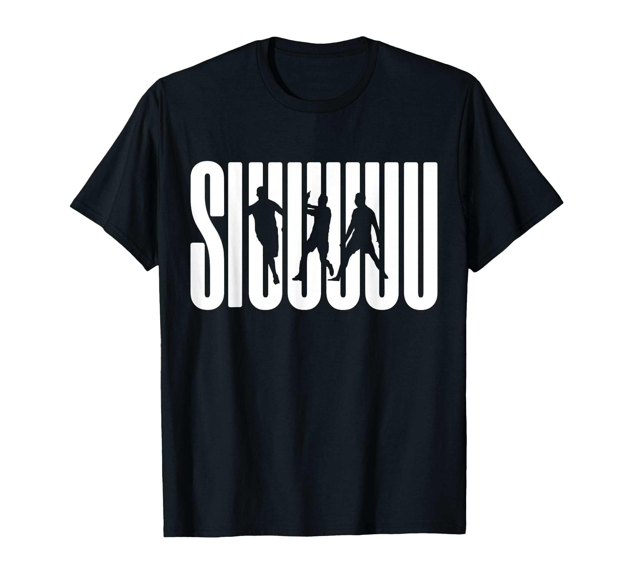 Siuuu Funny Soccer Football Soccer T-Shirt - Custom Art Print for Adults