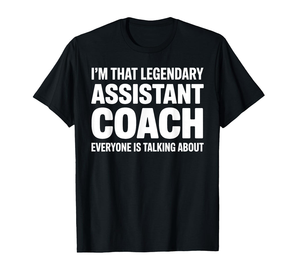 Funny Assistant Coach Art Assistant Coach T-Shirt - Trendy Graphic Unisex