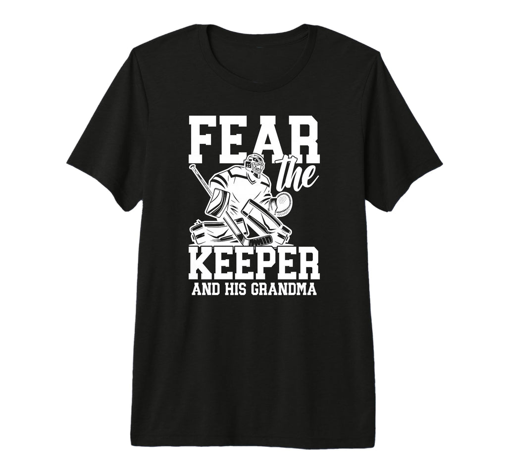 Funny Hockey Keeper Grandma Hockey T-Shirt - Aesthetic Graphic for Adults